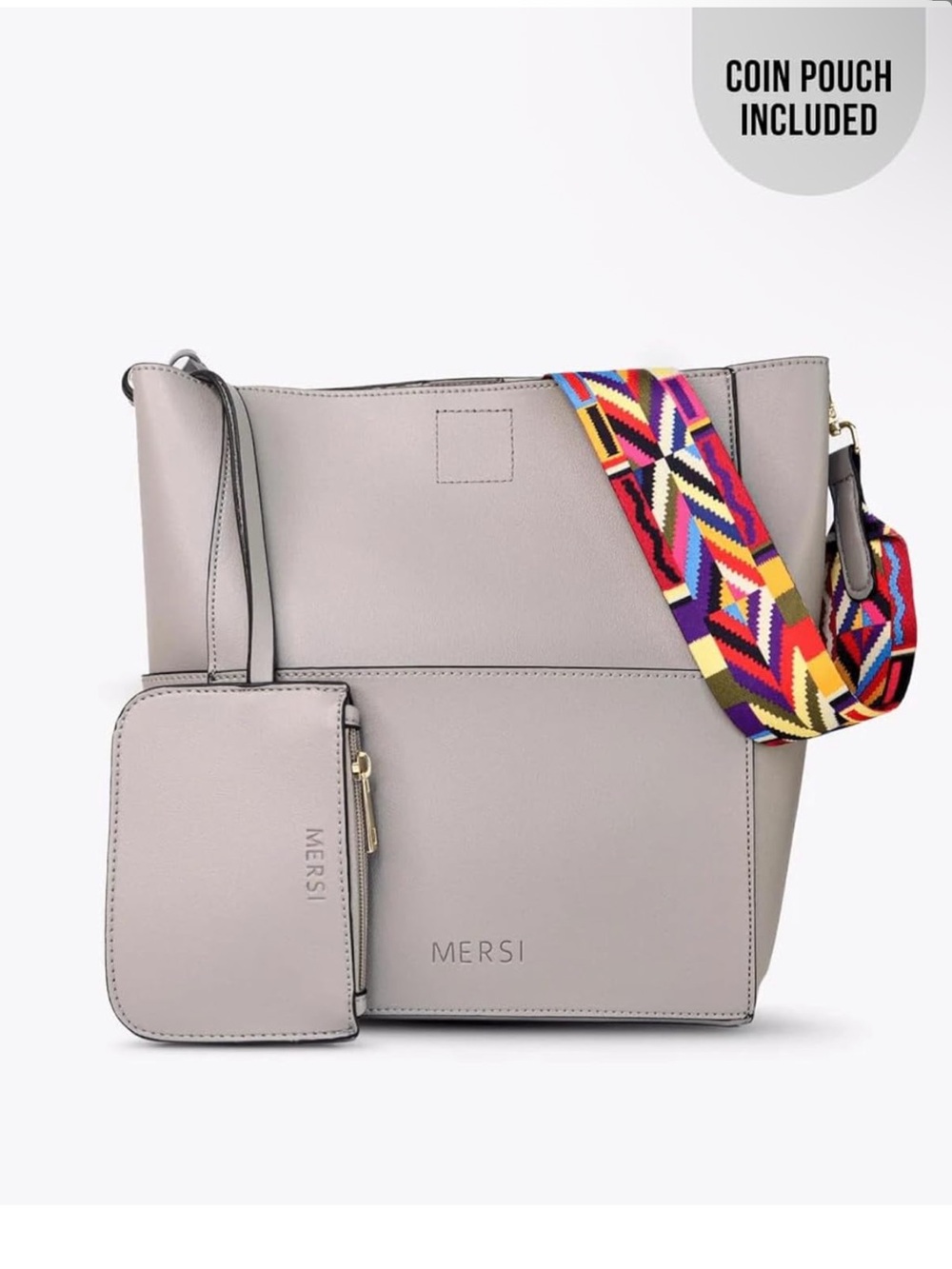 MERCI Demi Bucket Purse (Grey)